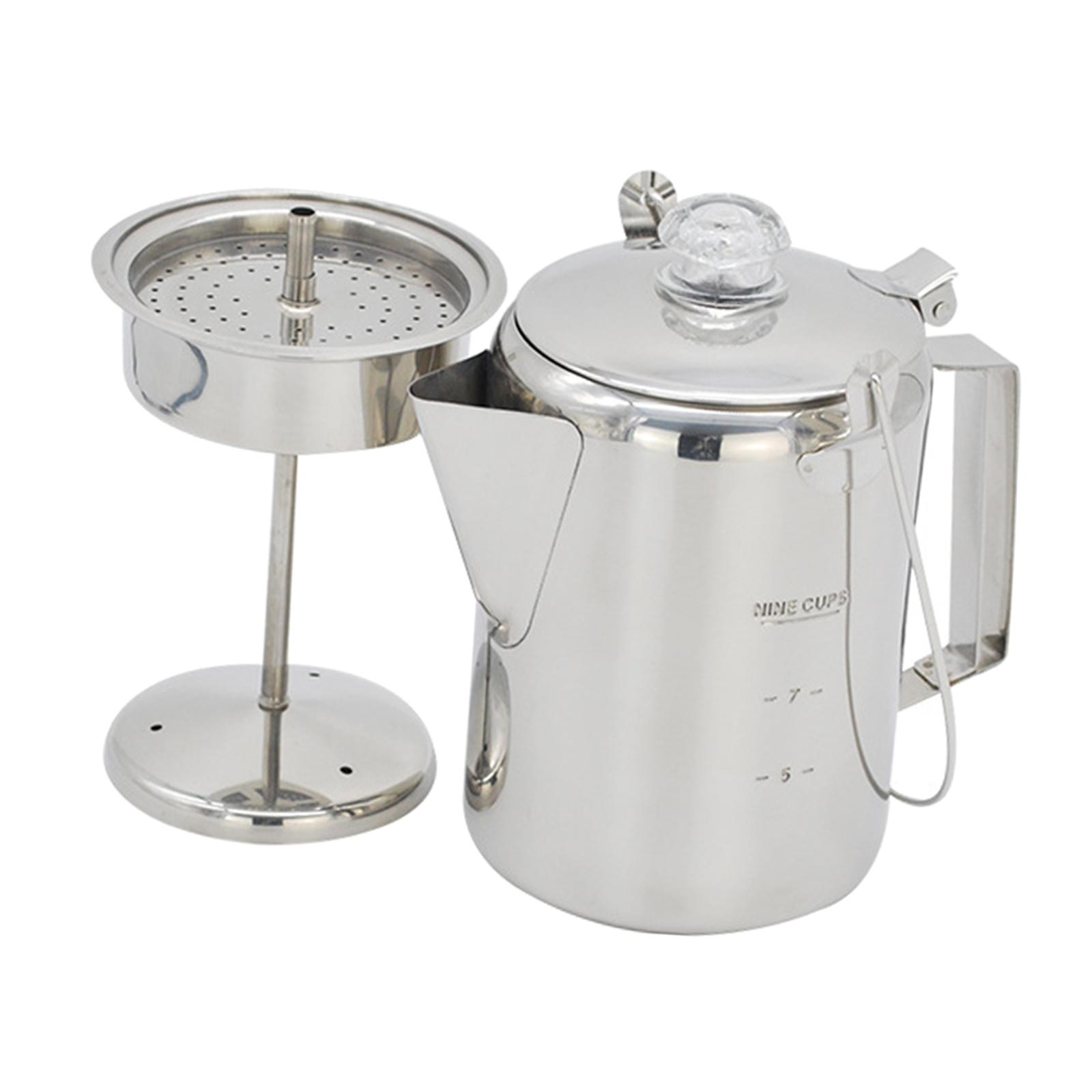 Açık Hava Paslanmaz Çelik Kamp - Camp Percolator Coffee incelemesi ve fiyatı