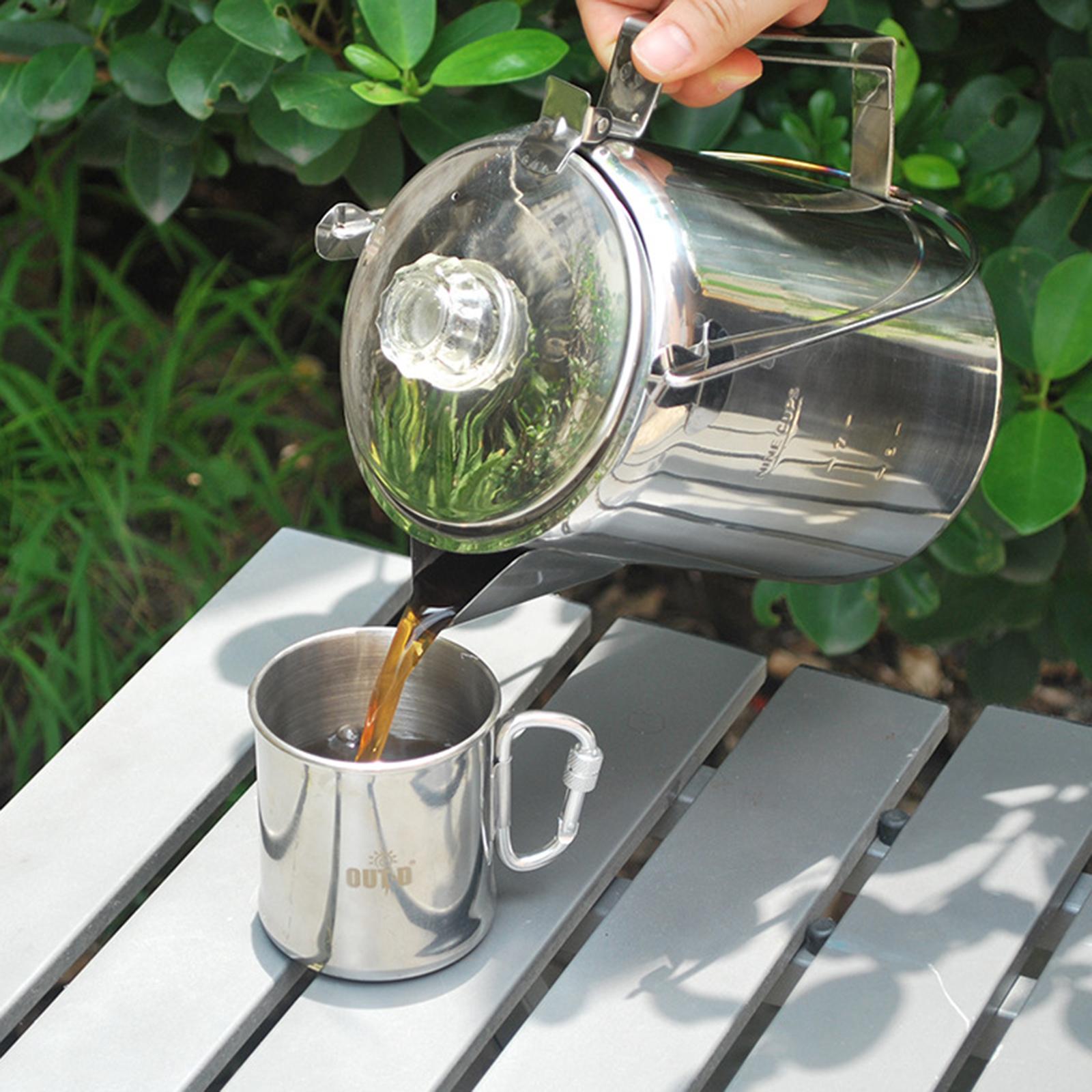 Açık Hava Paslanmaz Çelik Kamp - Camp Percolator Coffee incelemesi ve fiyatı