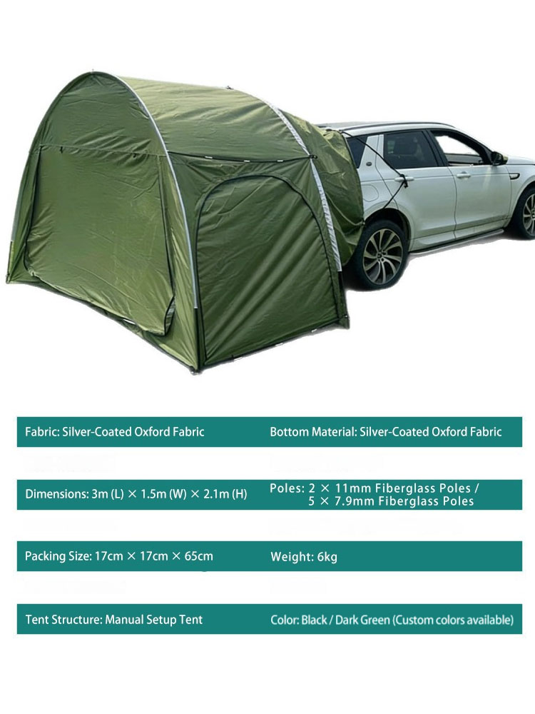 Araba için Açık Hava Arka Çadı - Outdoor Camping Canopy incelemesi ve fiyatı