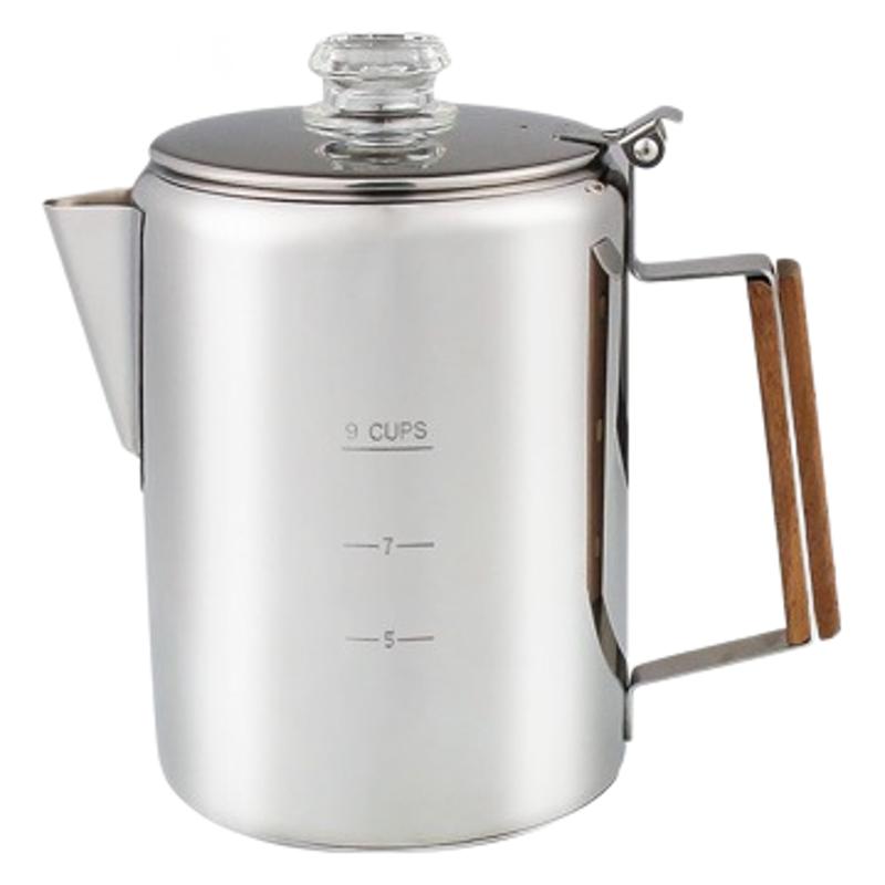 9 Fincan Kahve Süzgeçleri 1500 - Camp Percolator Coffee incelemesi ve fiyatı