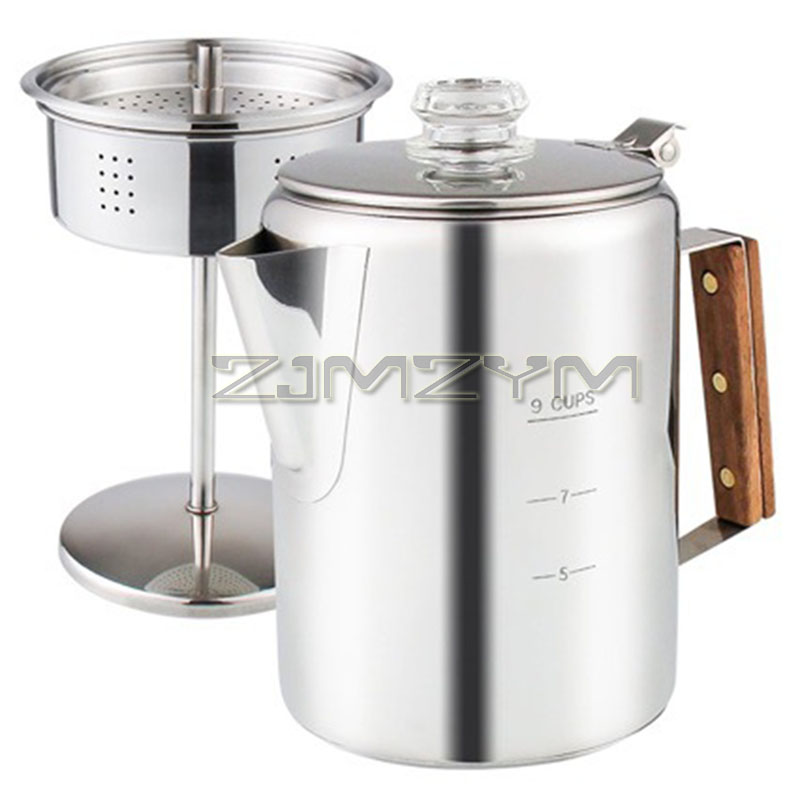 9 Fincan Kahve Süzgeçleri 1500 - Camp Percolator Coffee incelemesi ve fiyatı