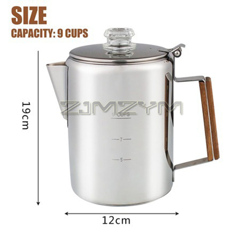 9 Fincan Kahve Süzgeçleri 1500 - Camp Percolator Coffee incelemesi ve fiyatı