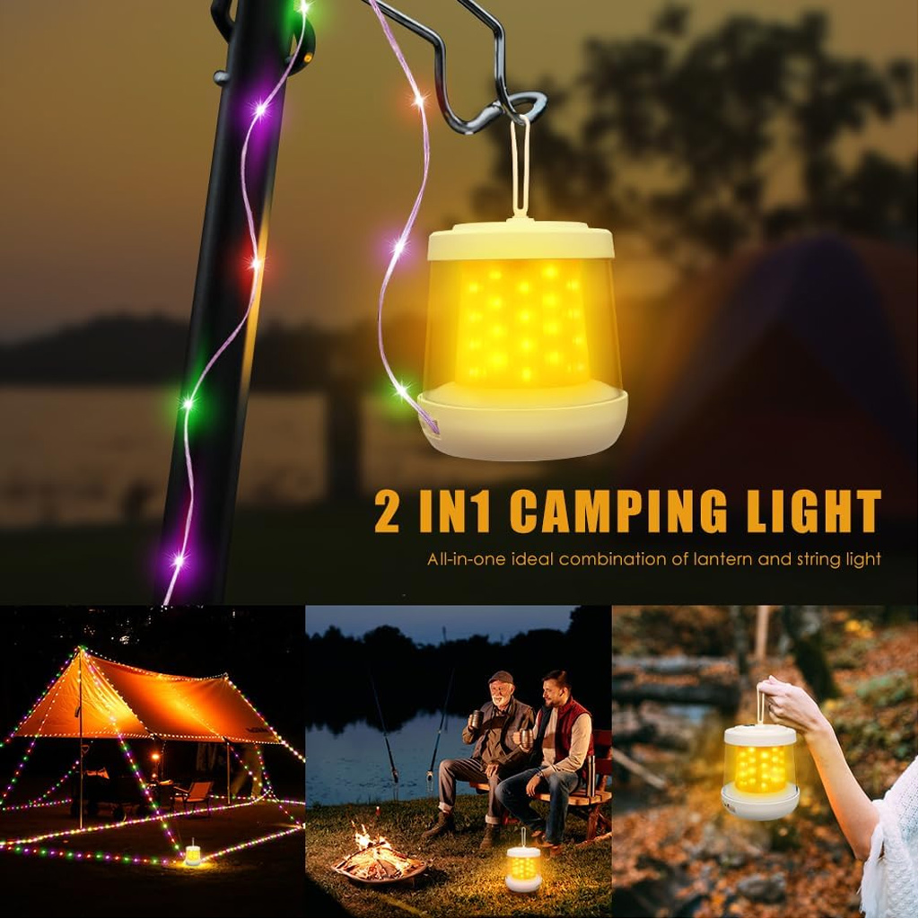 2'si 1 arada Kamp Feneri ve Iş - Outdoor Camping Lights String incelemesi ve fiyatı