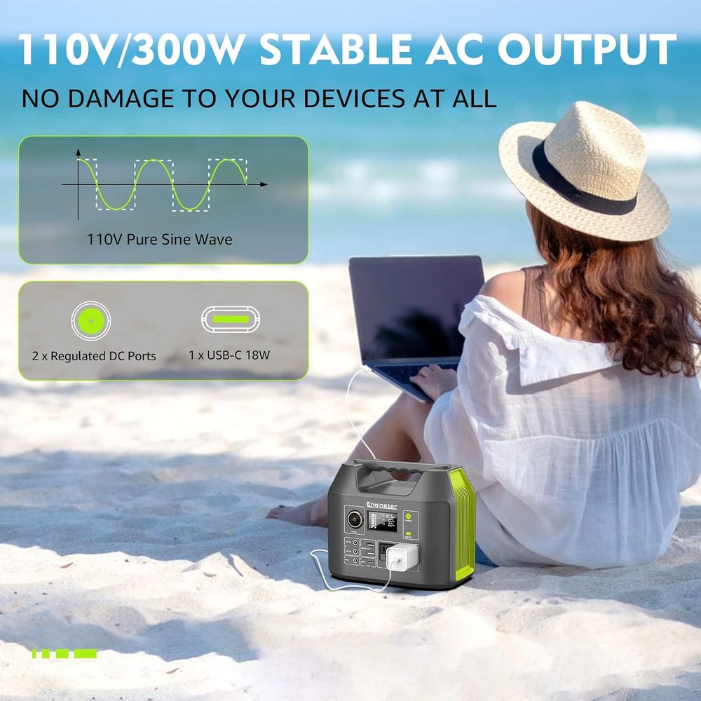 r Jeneratör, 300W Taşınabilir  - Portable Power Station incelemesi ve fiyatı