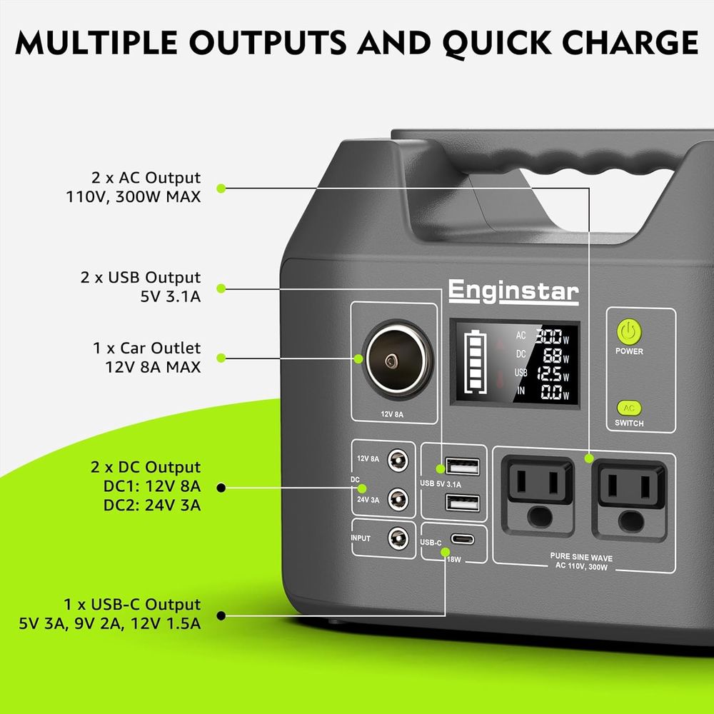 r Jeneratör, 300W Taşınabilir  - Portable Power Station incelemesi ve fiyatı