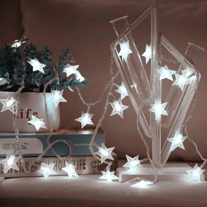 Pil Gücü Festoon Yıldız Peri D - Outdoor Camping Lights String incelemesi ve fiyatı
