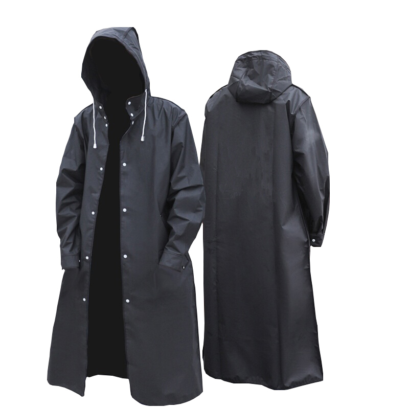Siyah Moda Yetişkin Su Geçirme - Camping Rain Poncho incelemesi ve fiyatı