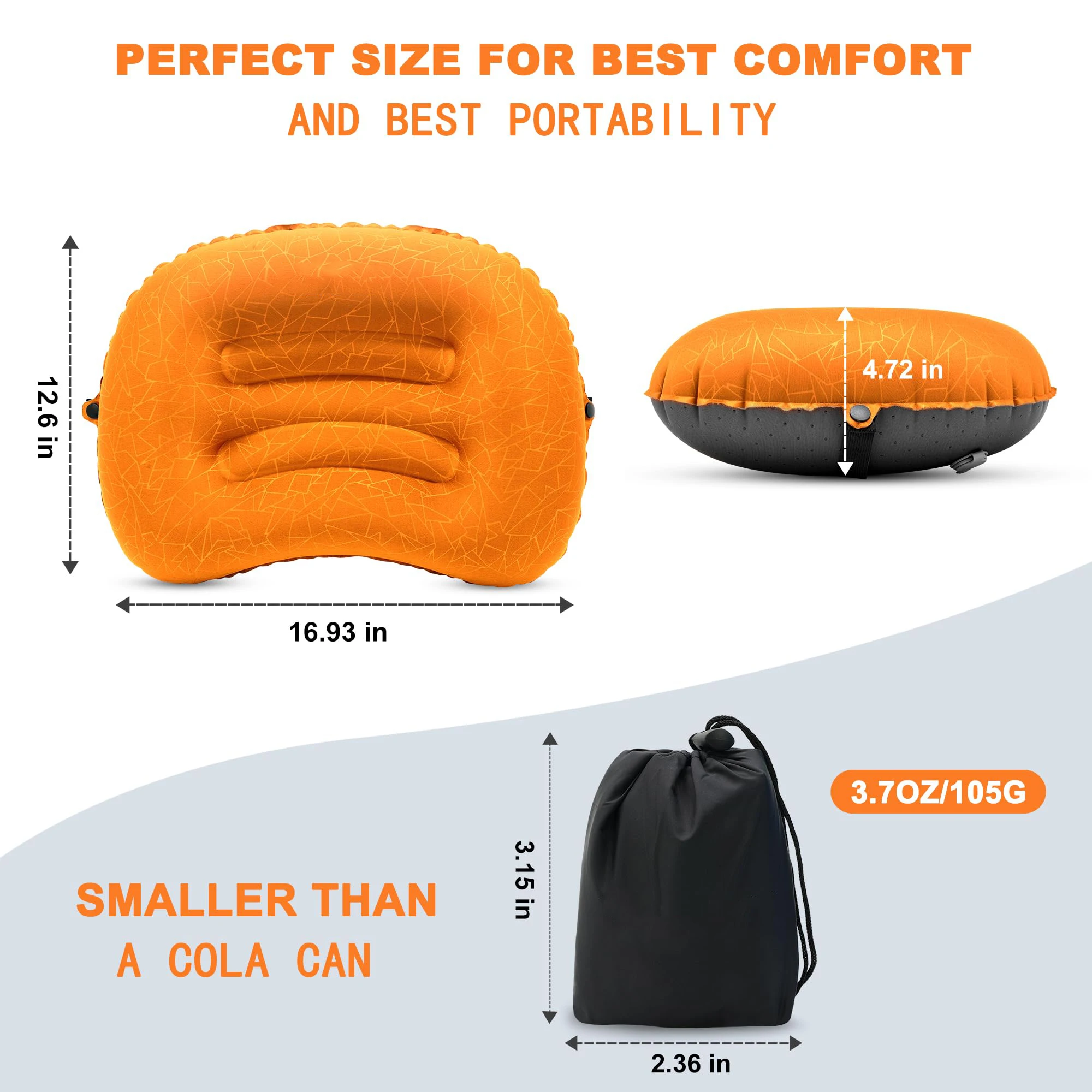 1 adet ultra hafif şişirilebil - Camp Pillow Compressible incelemesi ve fiyatı